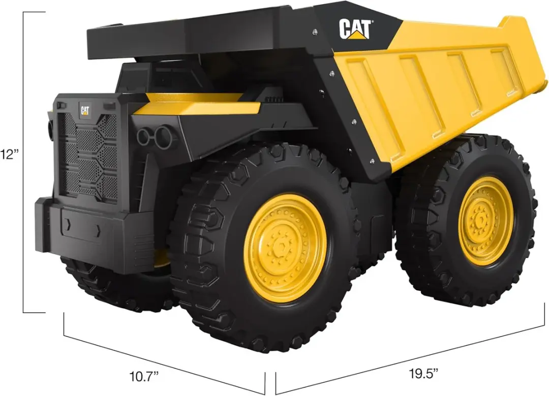 Caterpillar Mighty Steel Kiepwagen Dump - Geel
