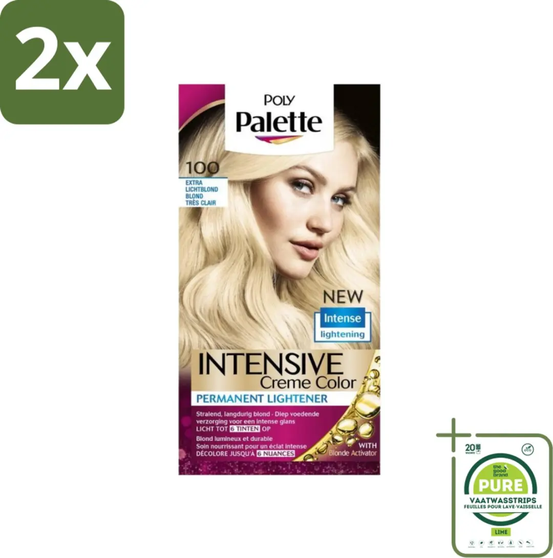 Schwarzkopf Poly Palette Haarverf 100 Extra Licht Blond - 230ml