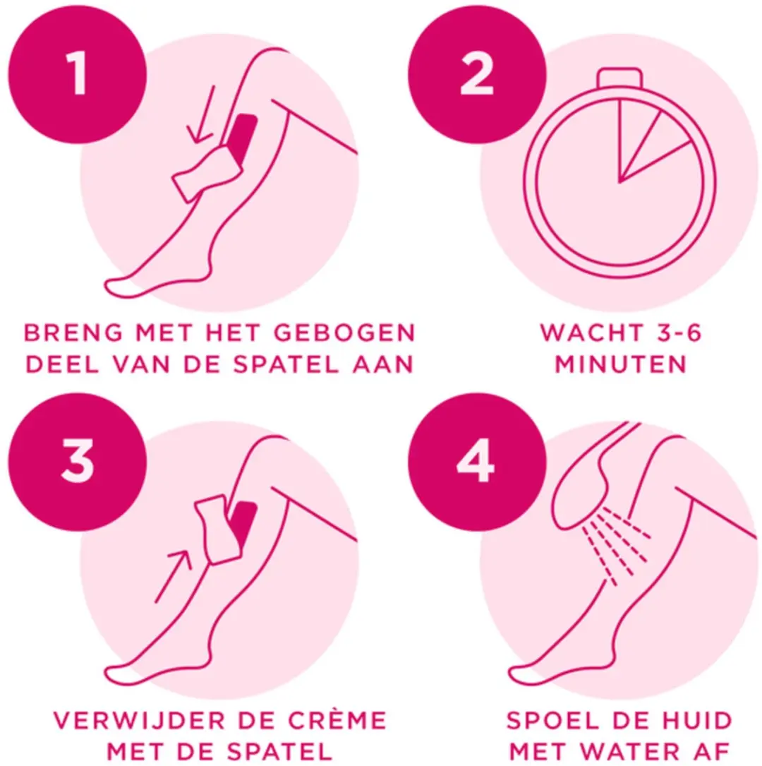 Veet Minima Ontharingscrème 200ml - 6 Stuks