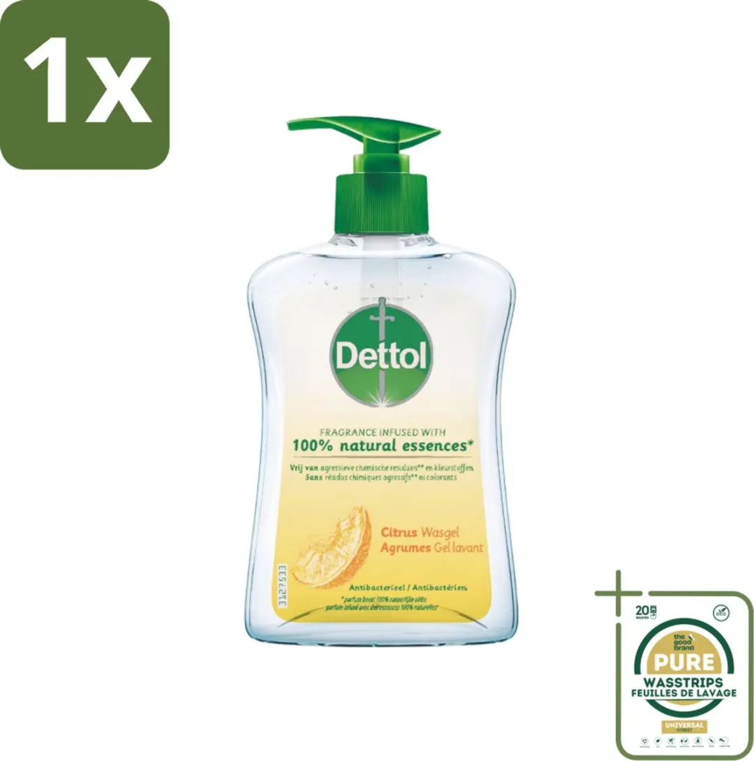 Dettol Antibacteriële Handzeep Citrus 250ml