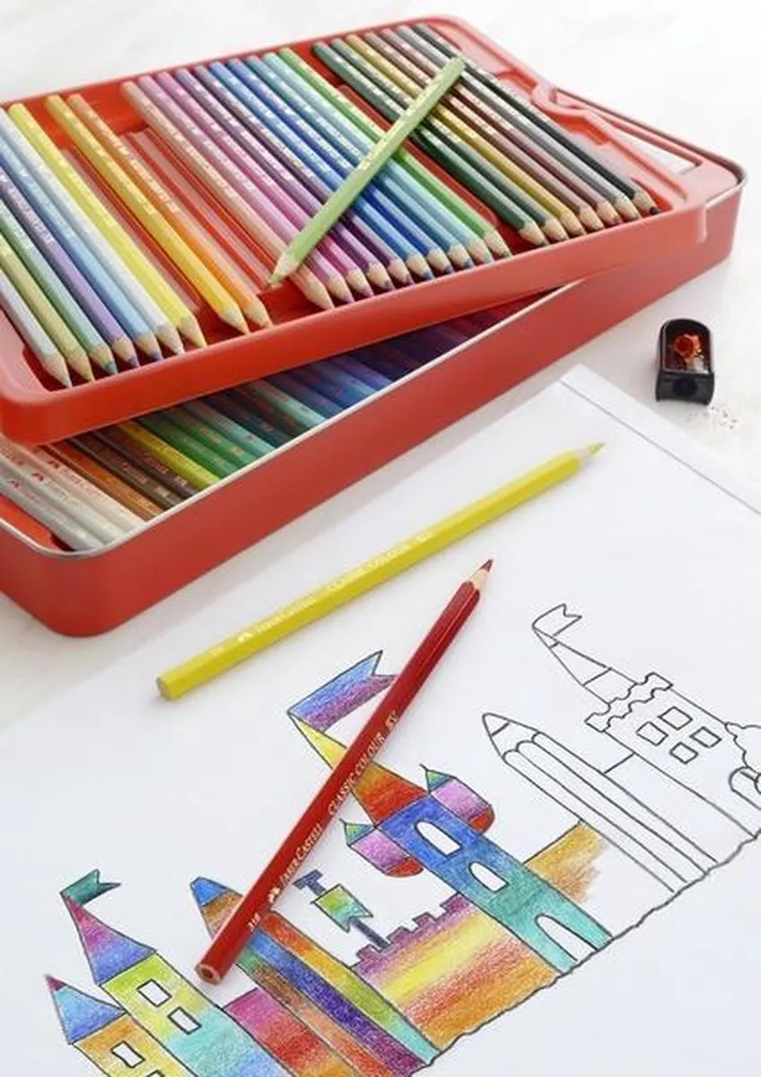 Faber-Castell Castle FC-115894 Kleurpotloden - 64 Stuks - Multicolor
