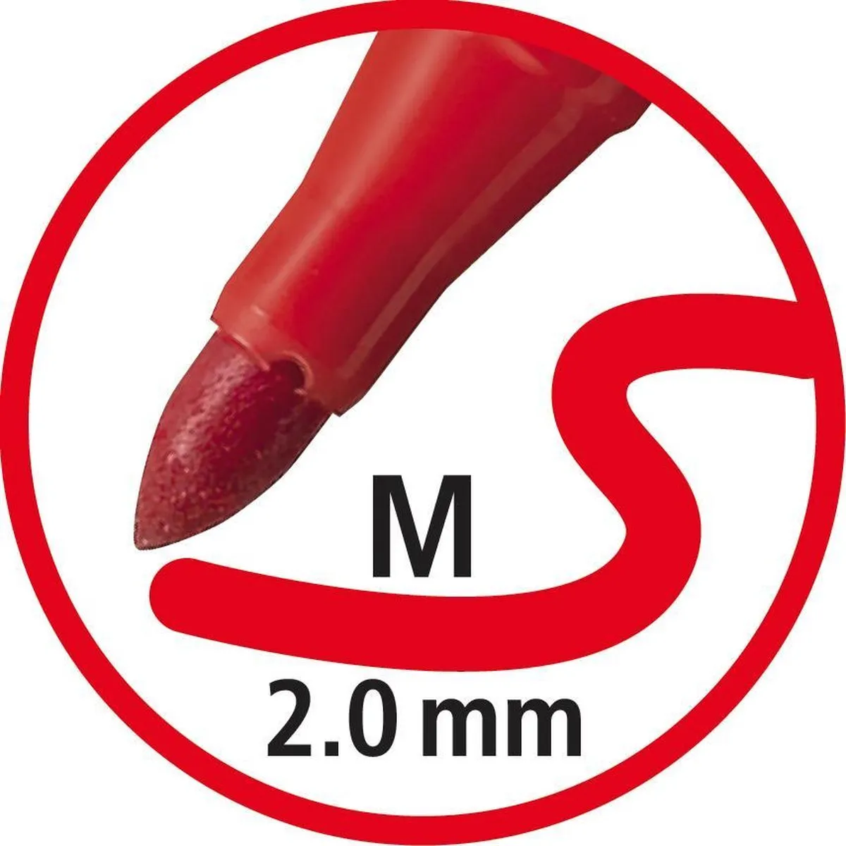 STABILO Power Viltstift - 18 Kleuren Meerkleurig