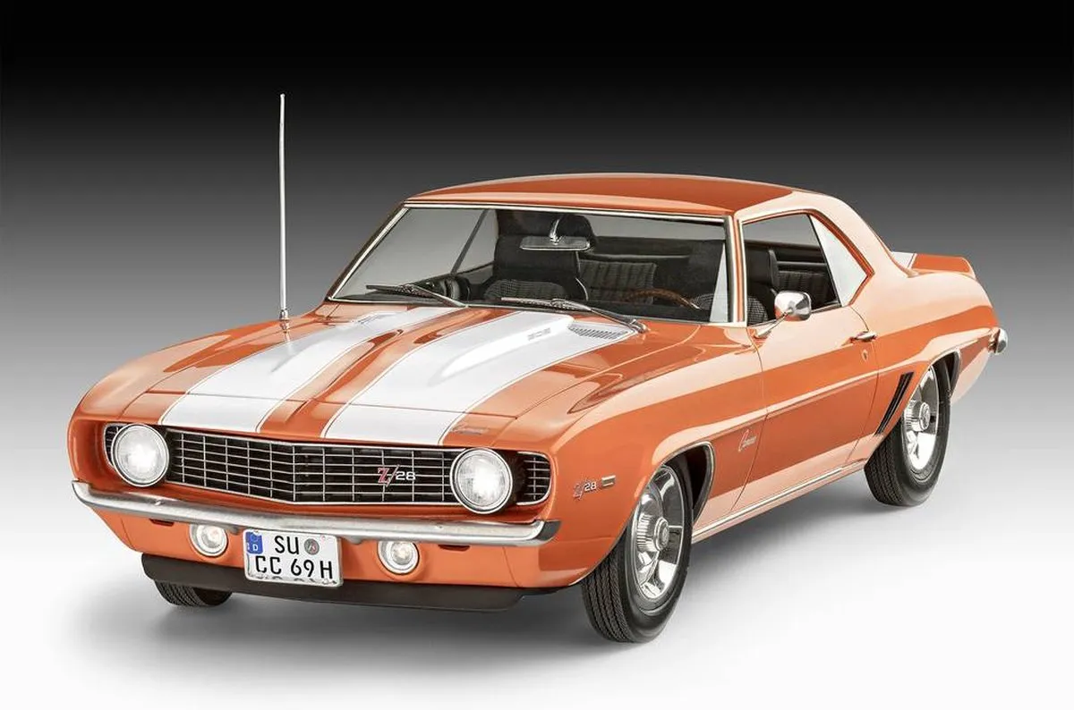 Revell 07727 '69 Chevrolet Camaro Modelbouwpakket - 1:12 - 168 Onderdelen - Multi