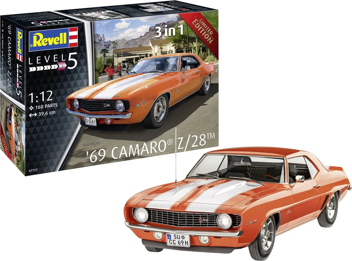 Revell 07727 '69 Chevrolet Camaro Modelbouwpakket