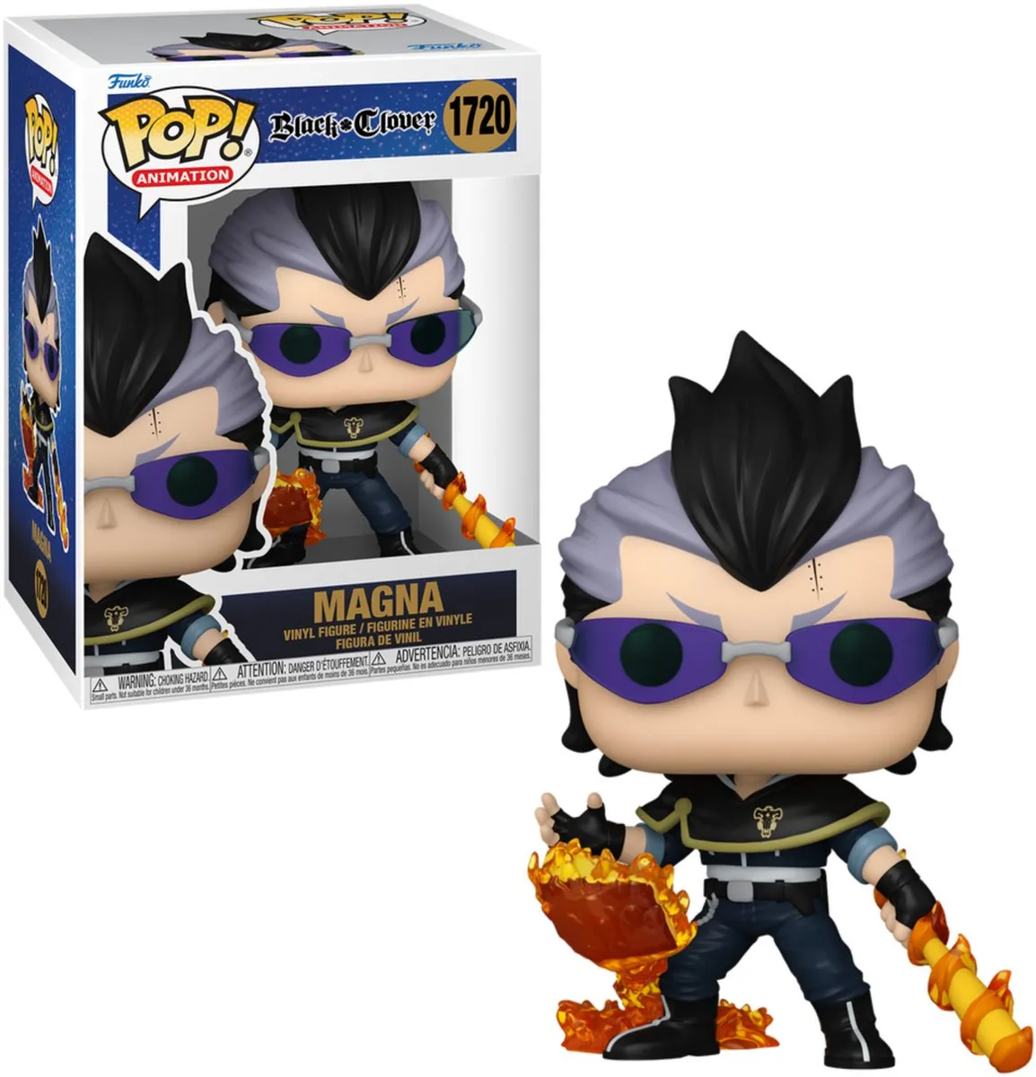 Funko Pop! Animation Black Clover Magna #1720 - Veelkleurig