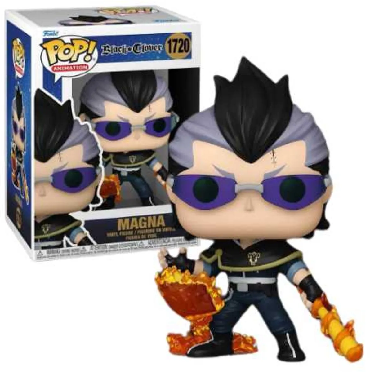 Funko Pop! Animation Black Clover Magna #1720 - Veelkleurig