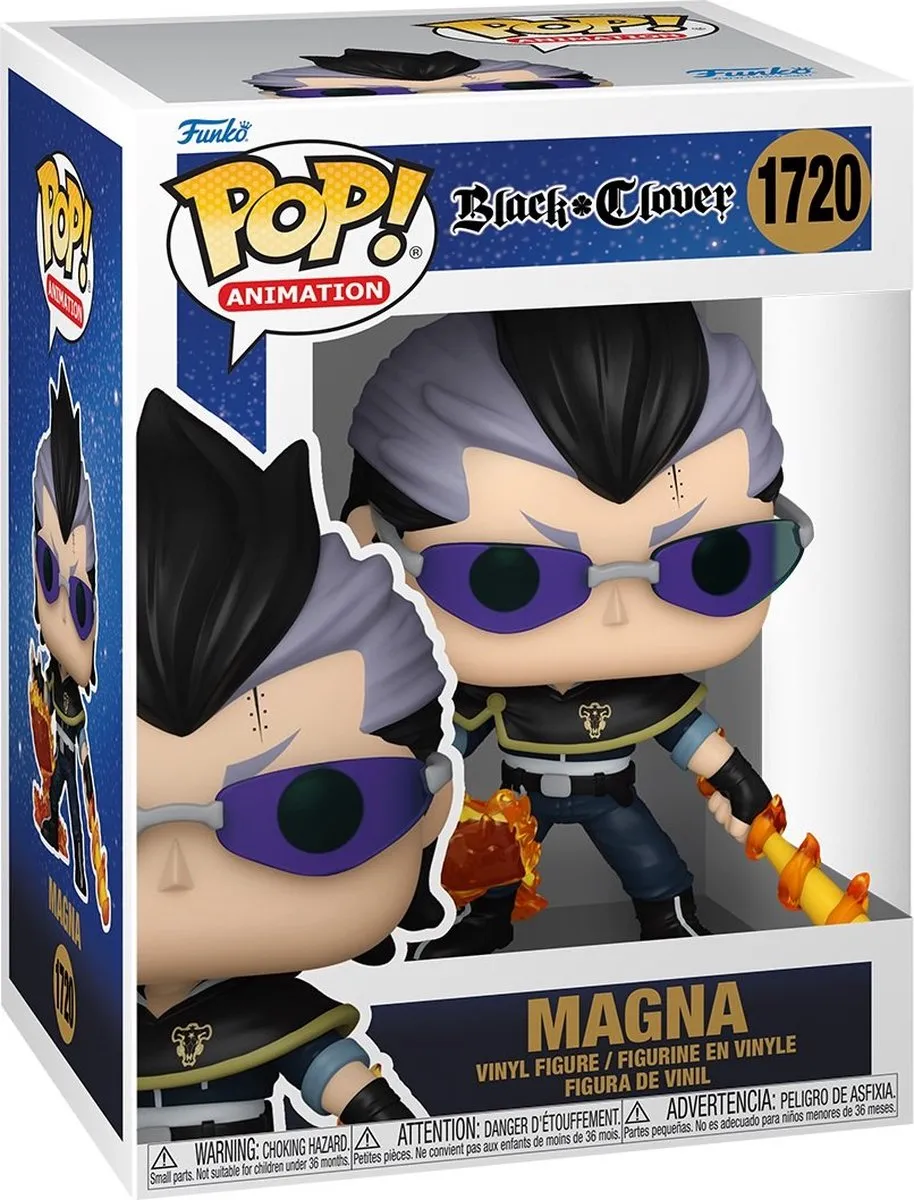 Funko Pop! Animation Black Clover Magna #1720 - Veelkleurig