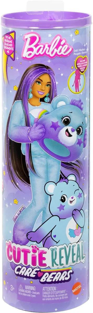 Barbie Cutie Reveal Troetelbeertje JFV61 - Licht Blauw