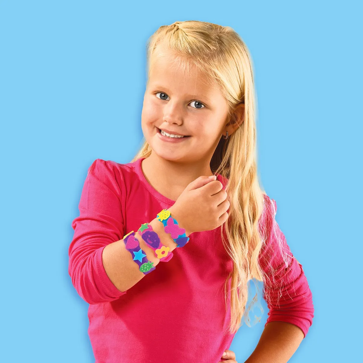 SES Creative Klittenband Armbanden - 3 Stuks