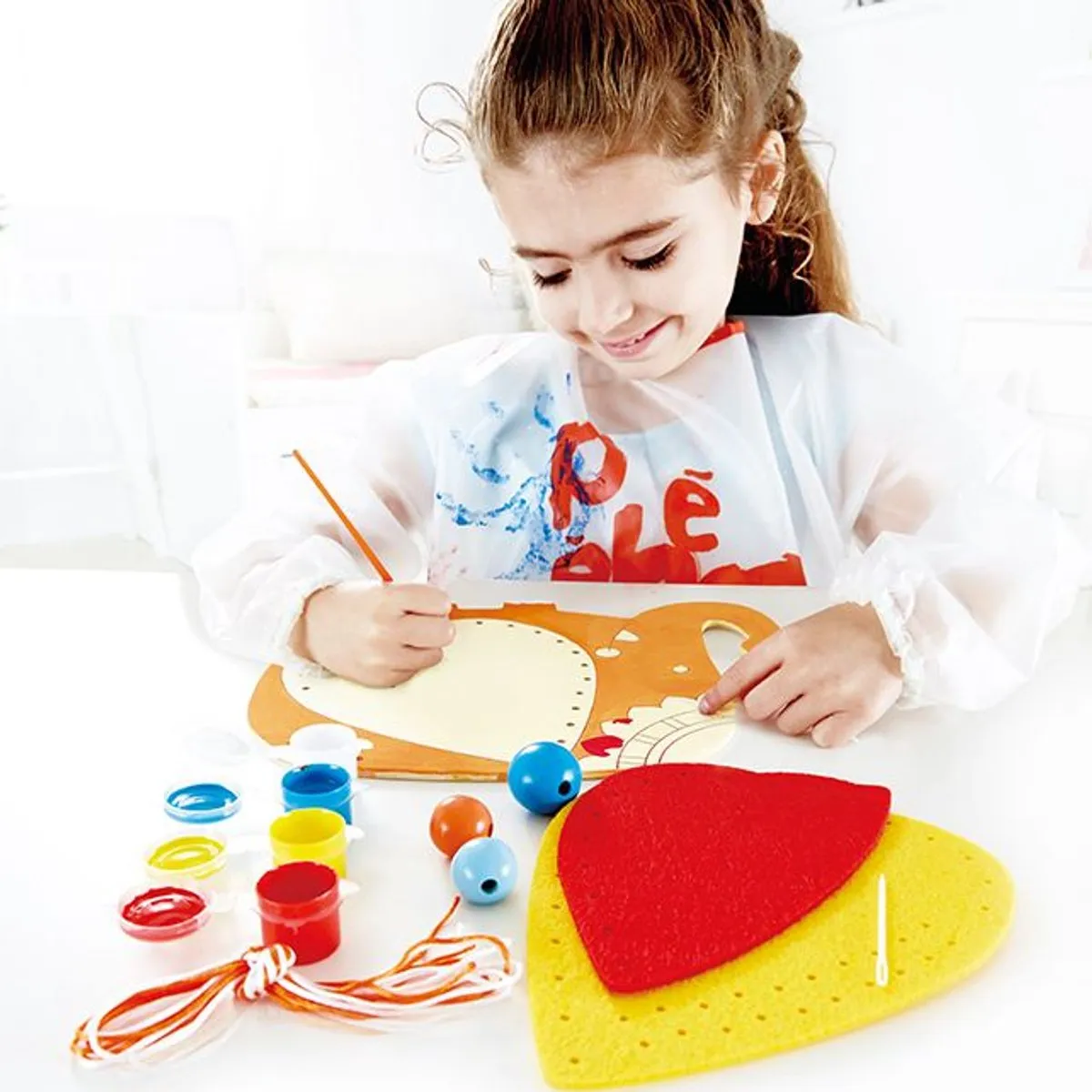 Hape Draagtas Olifant Maken - Geel