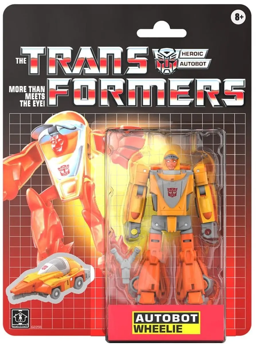 Hasbro Transformers Retro Autobot Wheelie G22585L0 - 11cm - Multi