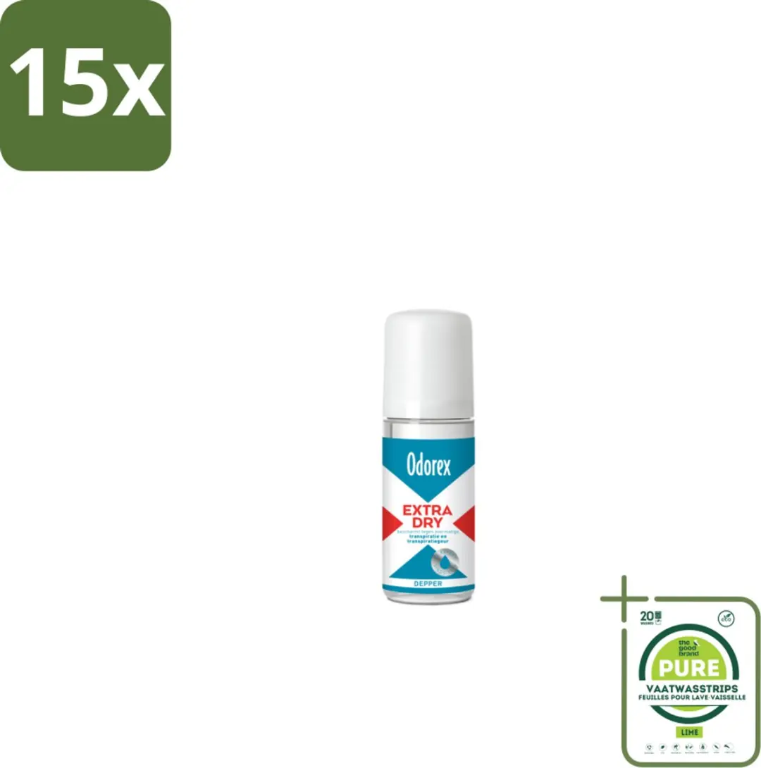 Odorex Depper Deodorant Roller Extra Dry 50ml
