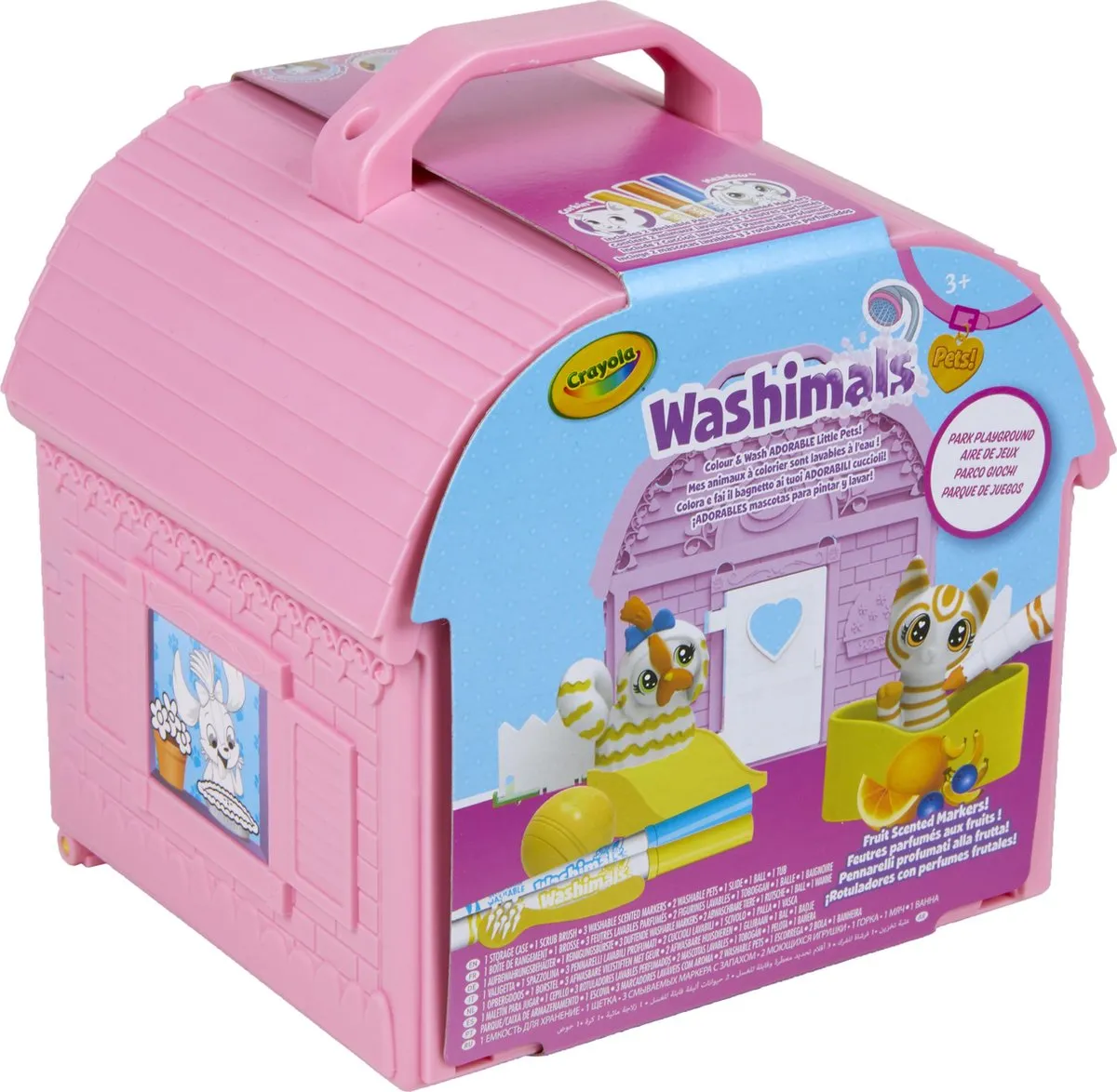 Crayola Washimals Hobbypakket Speeltuin Activiteitenset - Veelkleurig