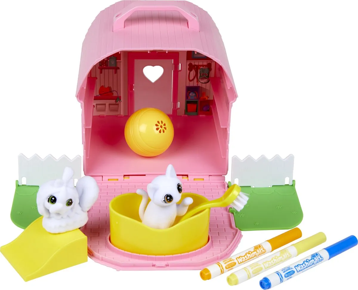 Crayola Washimals Hobbypakket Speeltuin Activiteitenset - Veelkleurig