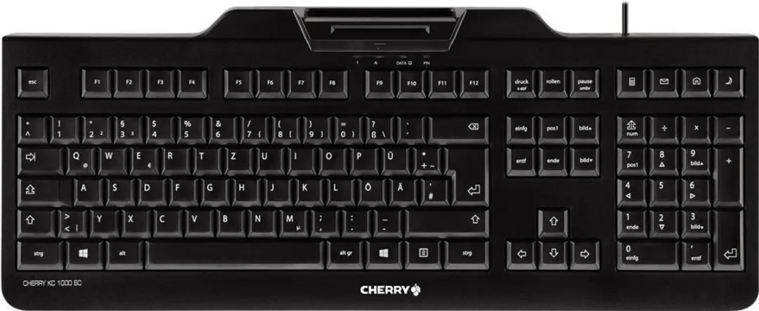 Cherry KC 1000 SC Toetsenbord - Brits Engels - Zwart