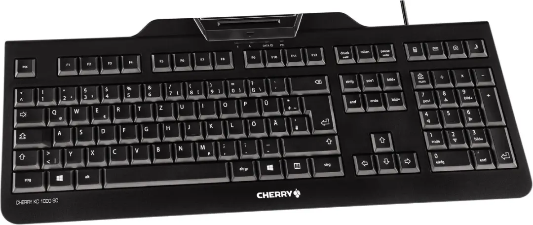Cherry KC 1000 SC Toetsenbord - Brits Engels - Zwart