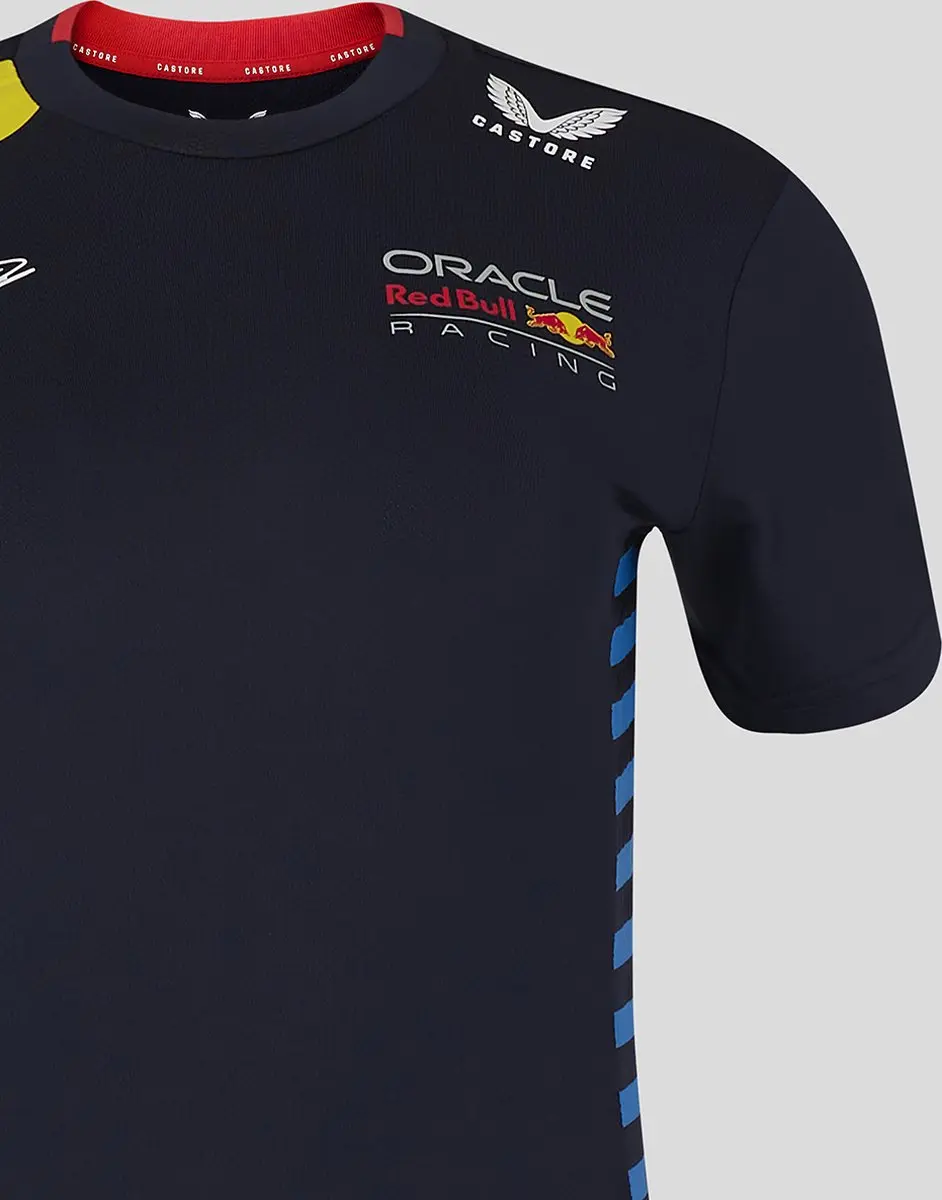 Castore Oracle Red Bull Racing Max Verstappen Dames Shirt - S - Blauw