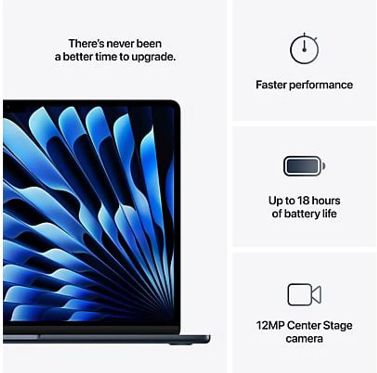 Apple MacBook Air 15 2025 M4 - 16GB 512GB Middernacht - afbeelding 6 van 6