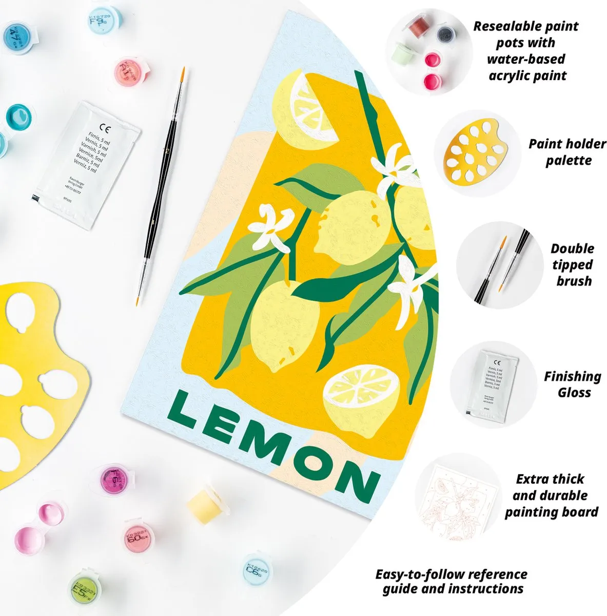 Ravensburger Schilderen op Nummer Lemon - Meerkleurig
