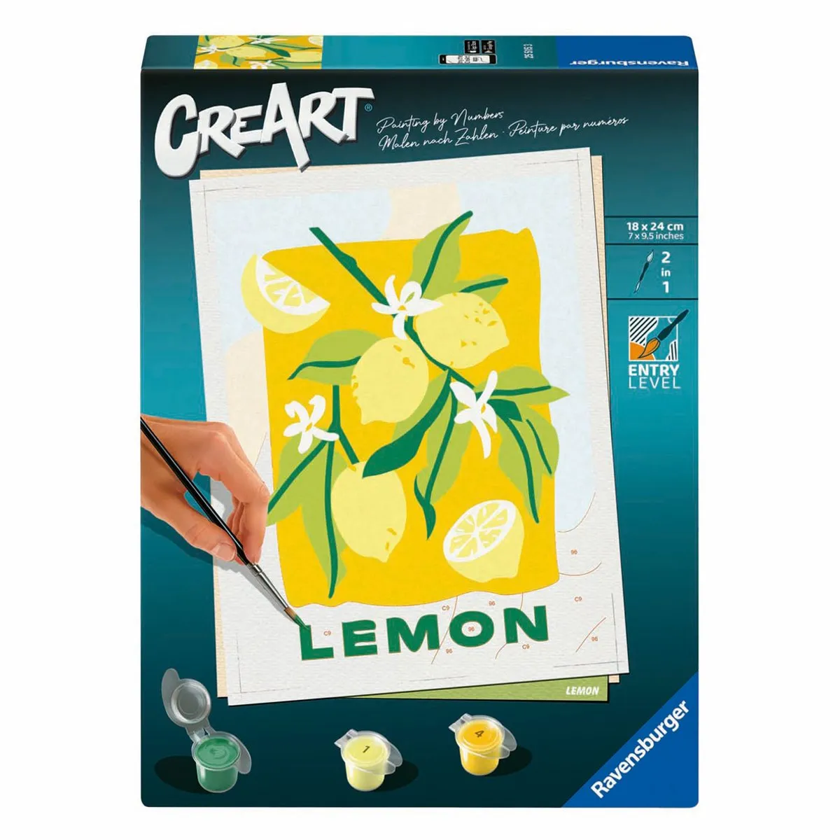 Ravensburger Schilderen op Nummer Lemon - Meerkleurig