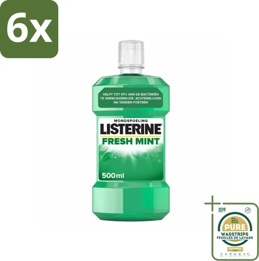 Listerine Fresh Mint Mondwater 500ml