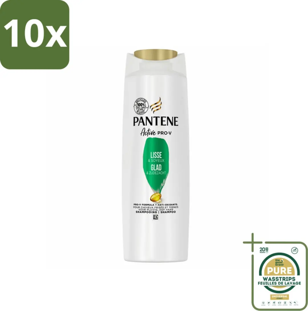 Pantene Glad & Zijdezacht Shampoo 225ml