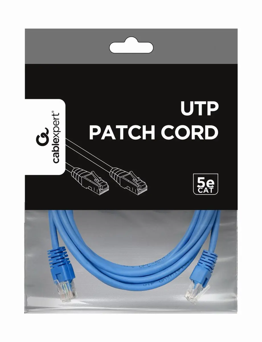Cablexpert UTP Cat5E Patchkabel 3m - Blauw