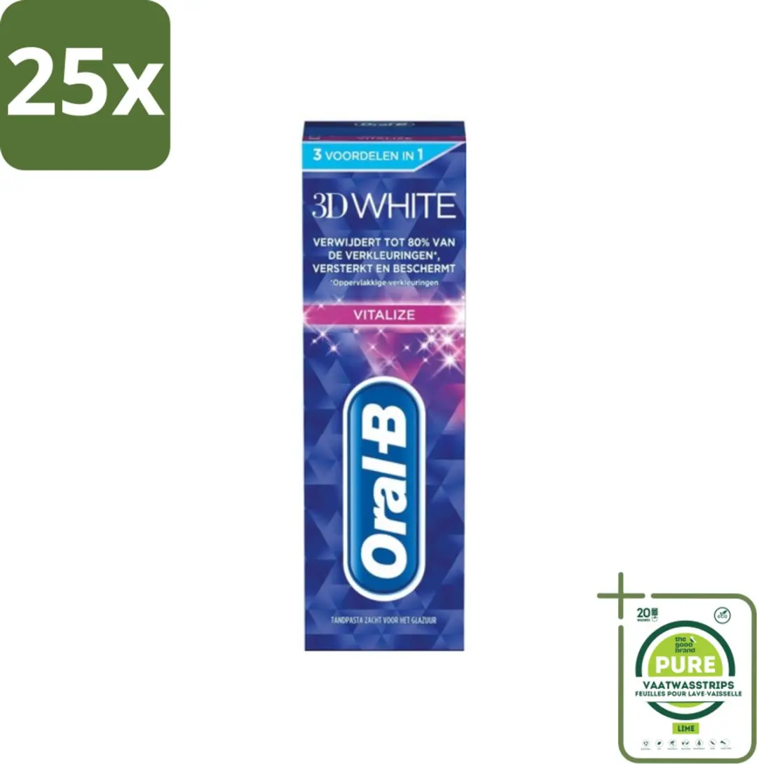 Oral-B 3D White Vitalize Tandpasta 75ml