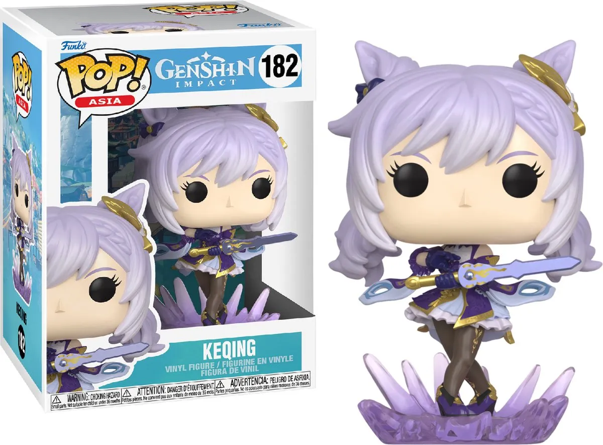 Funko Genshin Impact Keqing Pop! - 80897 - Meerkleurig