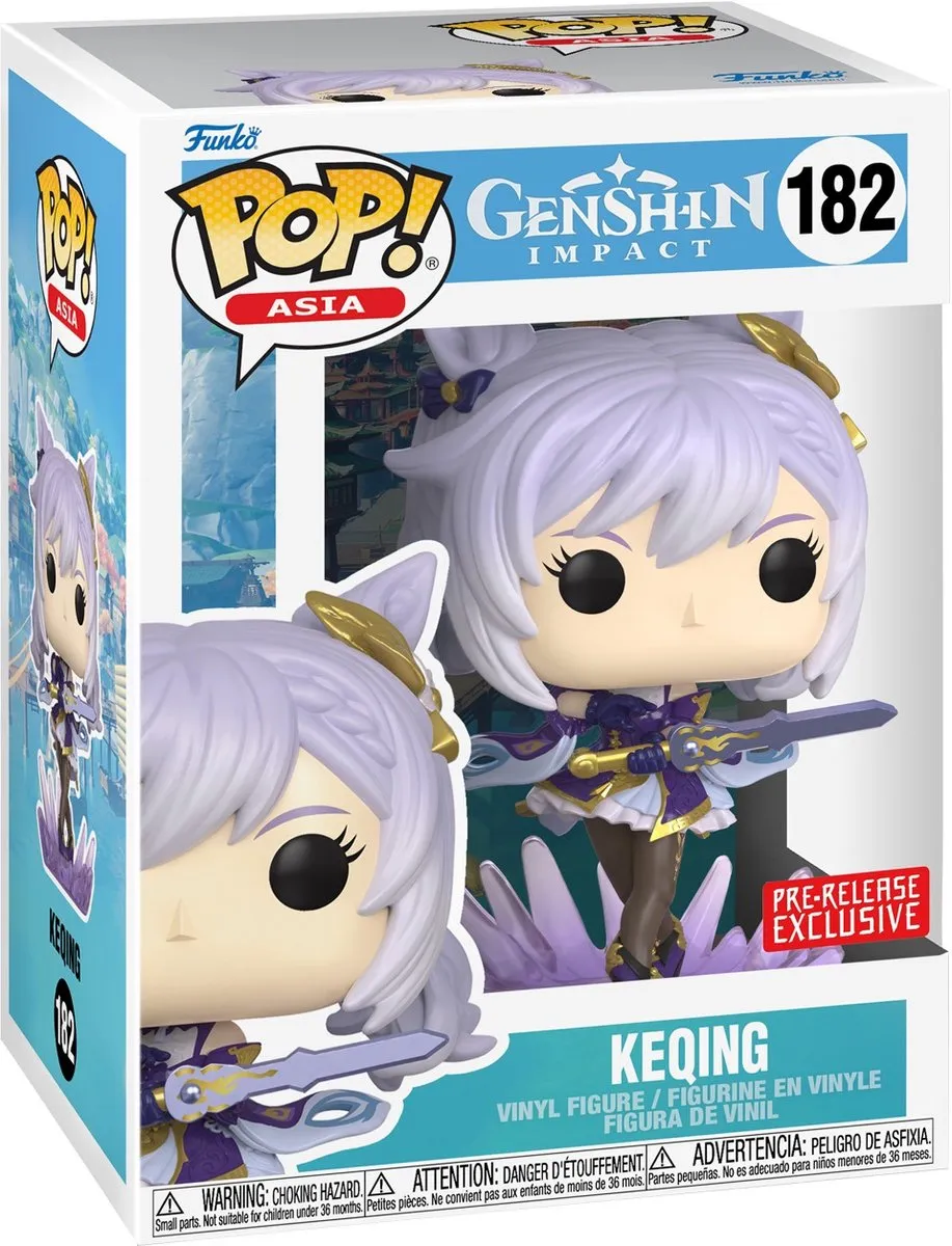 Funko Genshin Impact Keqing Pop! - 80897 - Meerkleurig