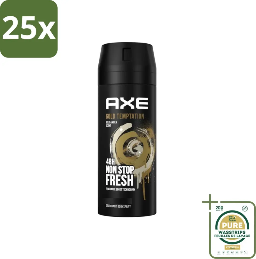 Axe Deodorant Bodyspray Gold Temptation 150ml