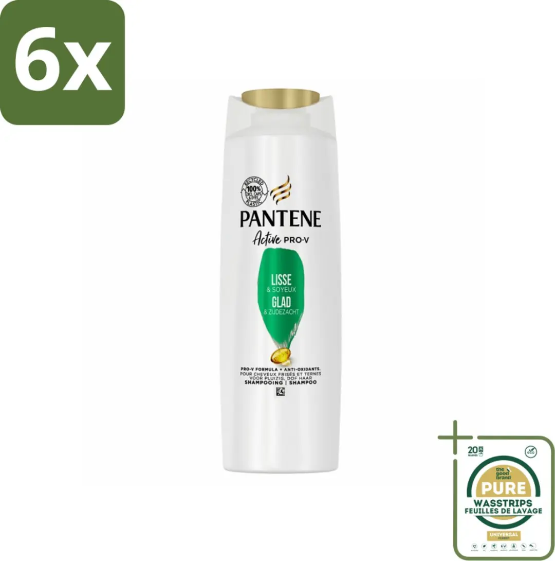 Pantene Shampoo Glad & Zijdezacht