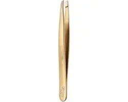 Vitry Face Care Epileer Pincet Professioneel Schuin INOX