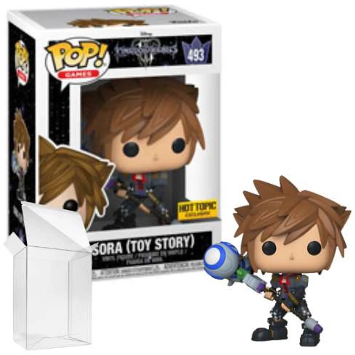 Funko Pop! Kingdom Hearts Sora #493 - Zwart - afbeelding 2 van 2