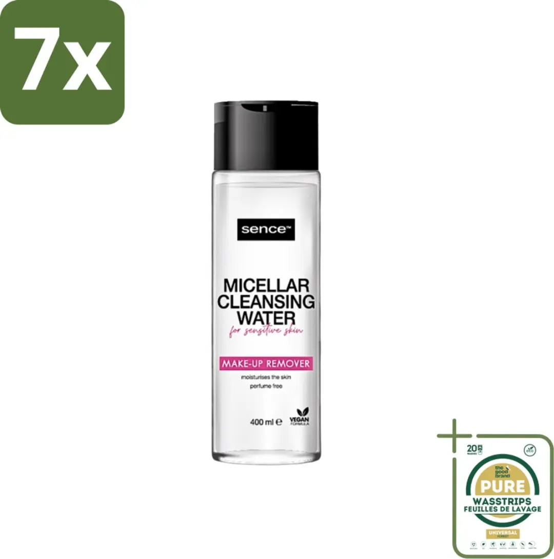 Sence Micellair Water Gevoelige Huid 2800ml (7x400ml) - Hypoallergeen