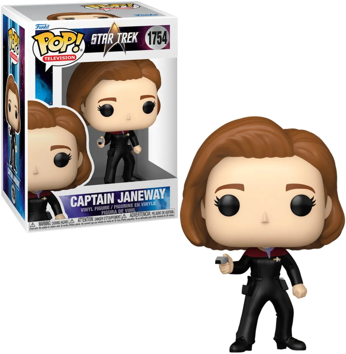 Funko Pop! Star Trek Captain Janeway #1754 - Multicolor