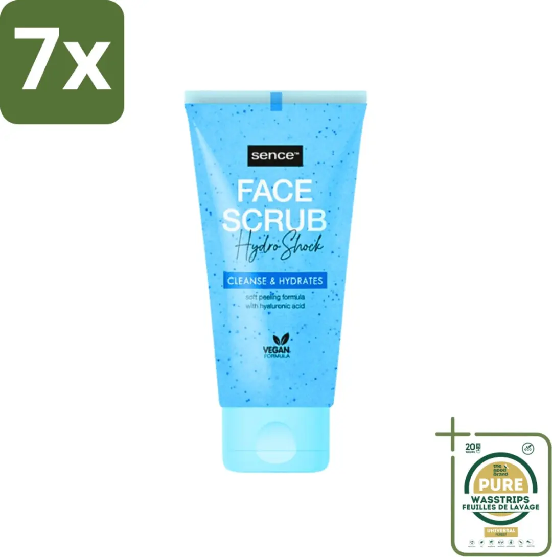 Sence Gezichtsscrub Exfoliërend 150ml - 7 Stuks