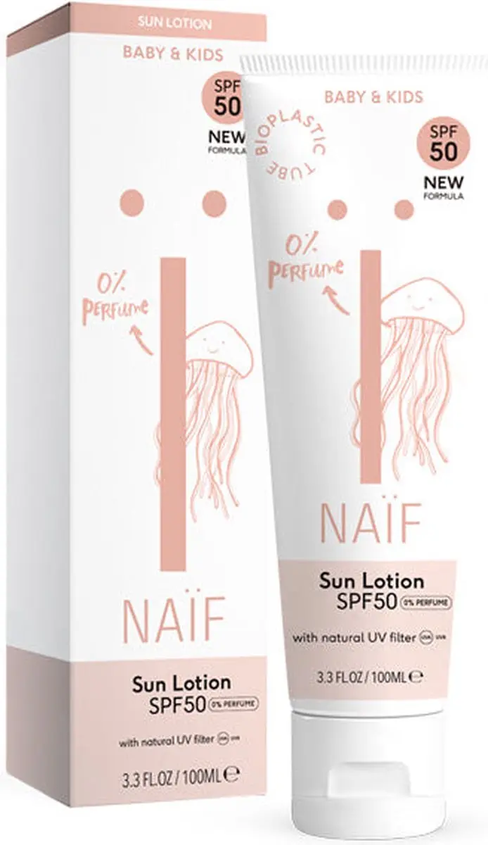 Naïf Baby & Kids Zonnebrand Lotion SPF 50 - 200ml