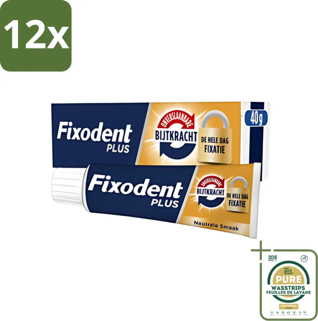Fixodent Plus Kleefpasta