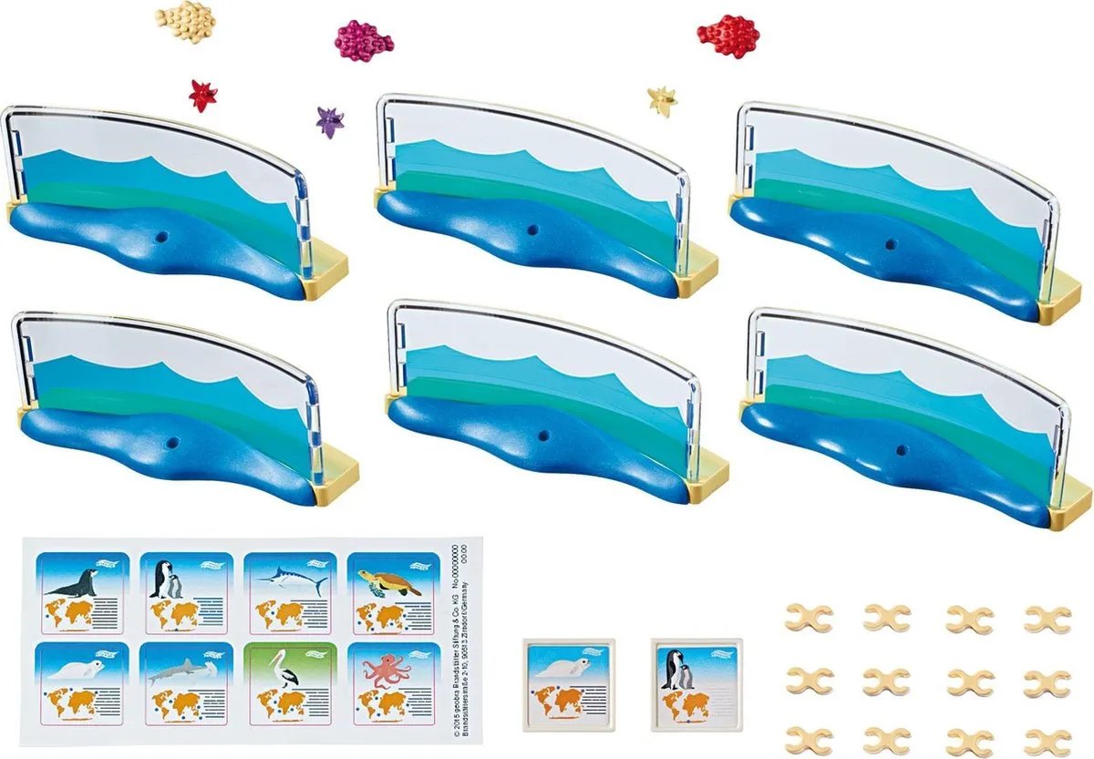 Playmobil Family Fun Bassin Zeedieren 9063 - Lichtblauw
