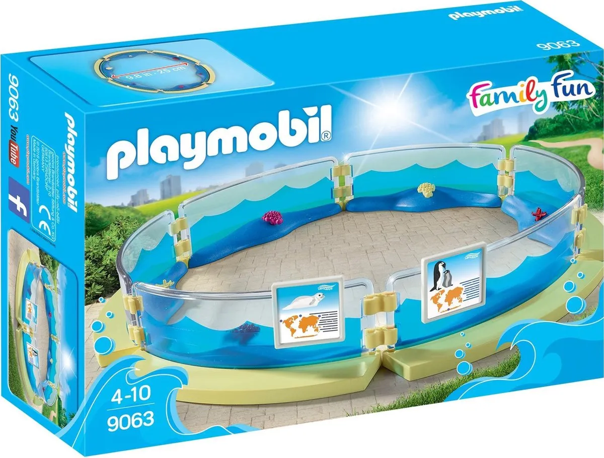 Playmobil Family Fun Bassin Zeedieren 9063