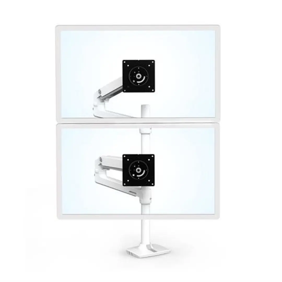 Ergotron LX Dual Stacking Arm 40" - Wit