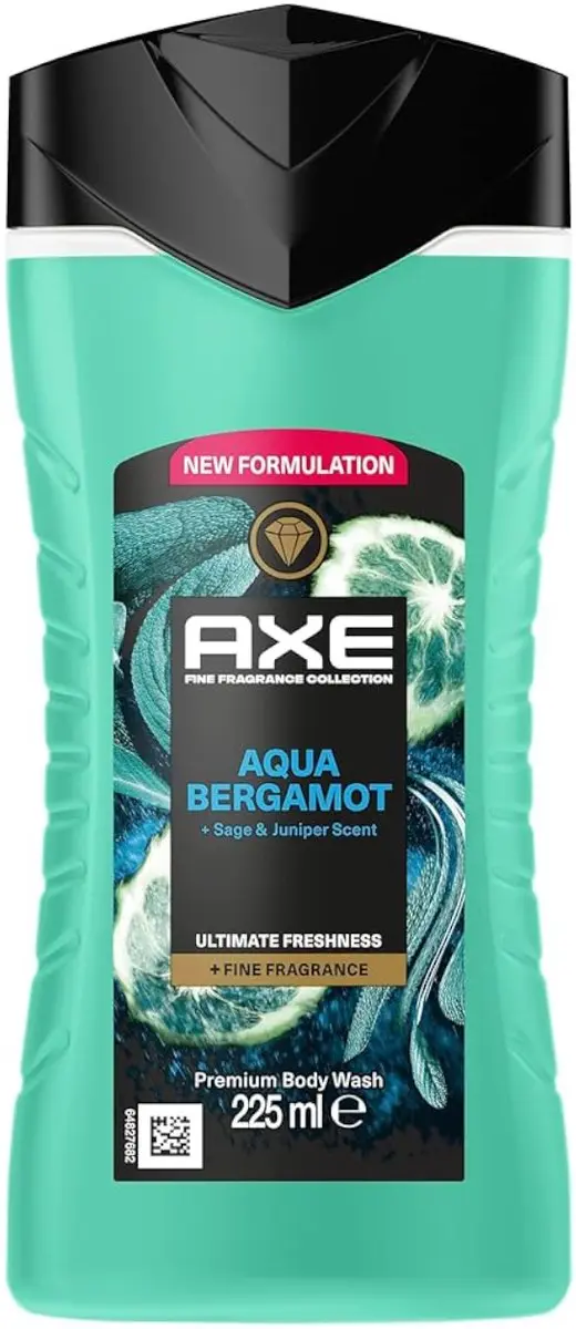 Axe Douchegel Aqua Bergamot 225ml