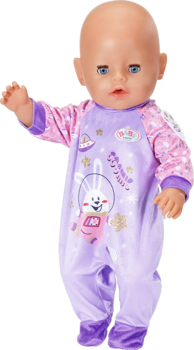 Baby Born Happy Birthday Romper 36 - Blauw