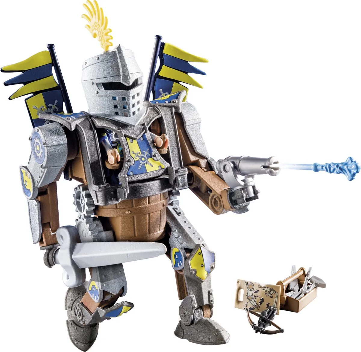 Playmobil Novelmore Gevechtsrobot 71300 - Meerkleurig - afbeelding 4 van 6