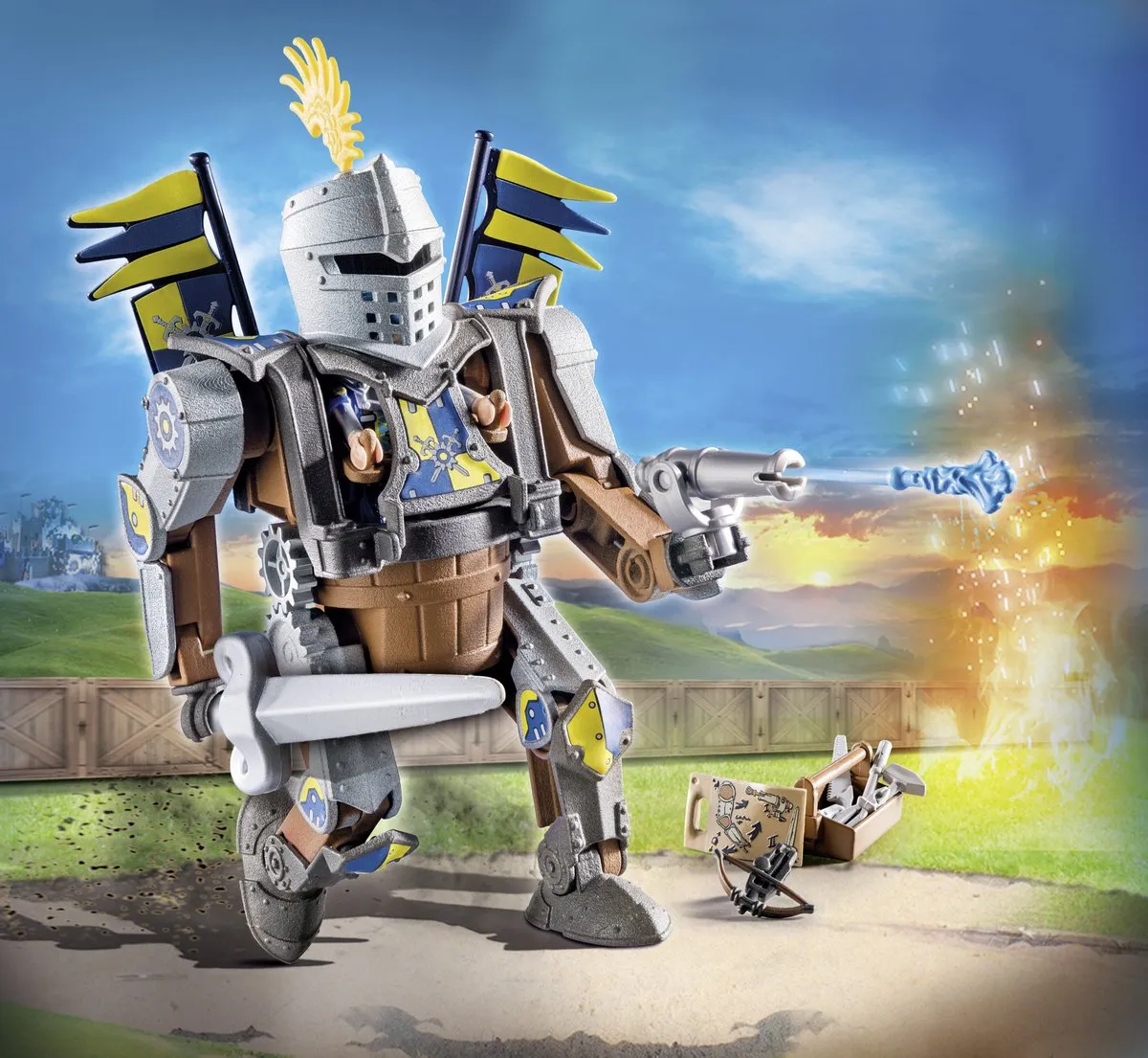 Playmobil Novelmore Gevechtsrobot 71300 - Meerkleurig - afbeelding 6 van 6