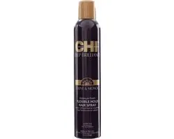 Chi Natural Life Deep Brilliance Haarspray 284g - 177ml - Kroeshaar