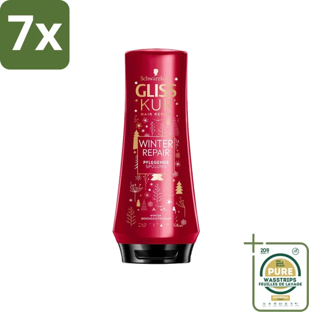 Gliss Kur Winter Repair Conditioner 200ml - 7 Stuks