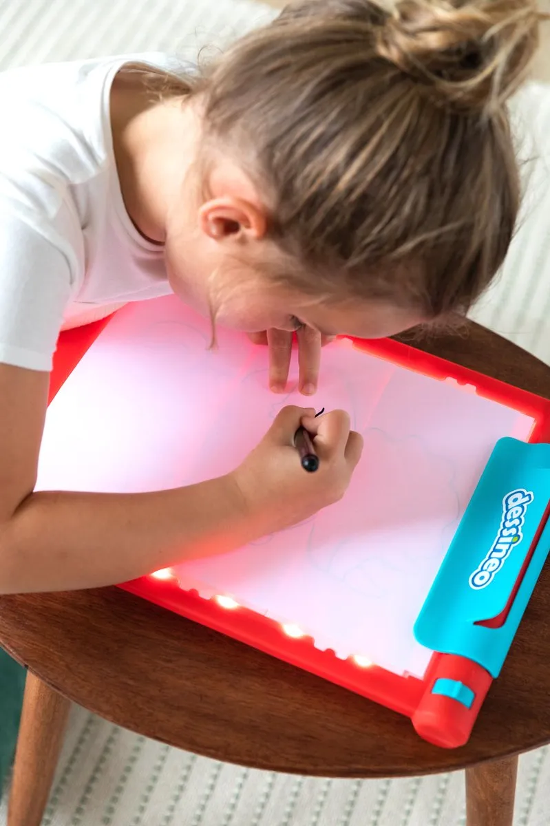 Jumbo Dessineo Characters Tekenset - Lichttafel met sjablonen - afbeelding 6 van 6