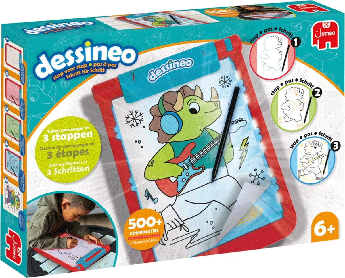 Jumbo Dessineo Characters Tekenset